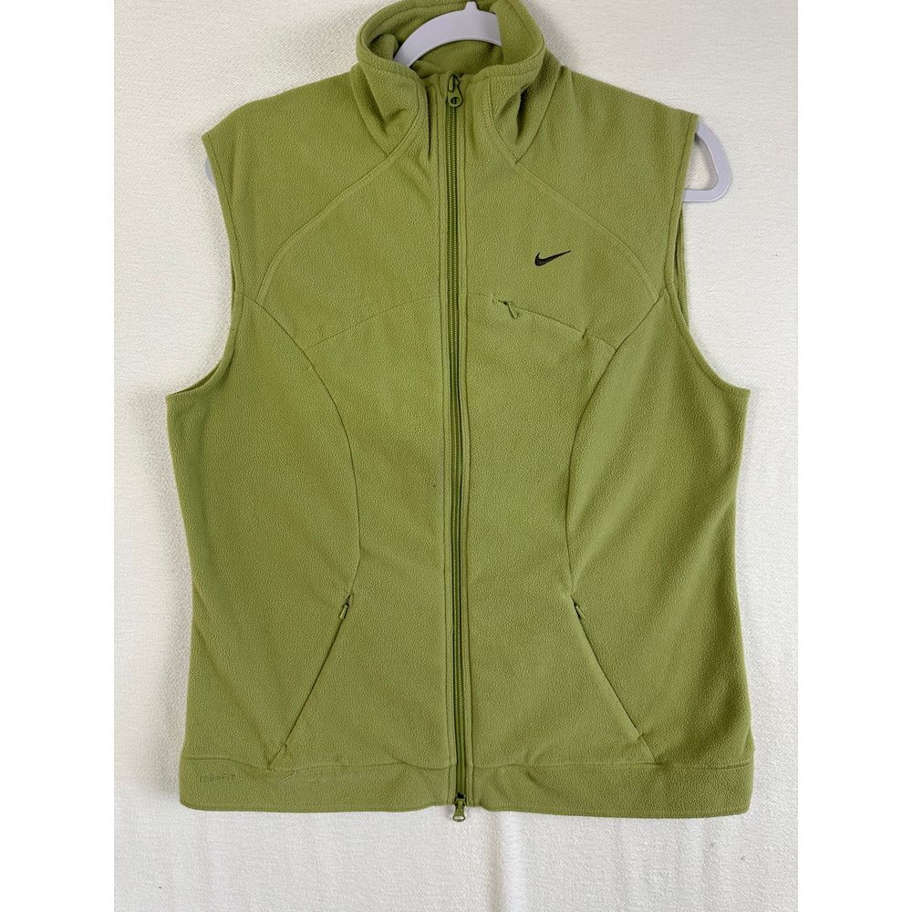 Nike Vest Women's‎ Large Sleeveless Zip Pockets